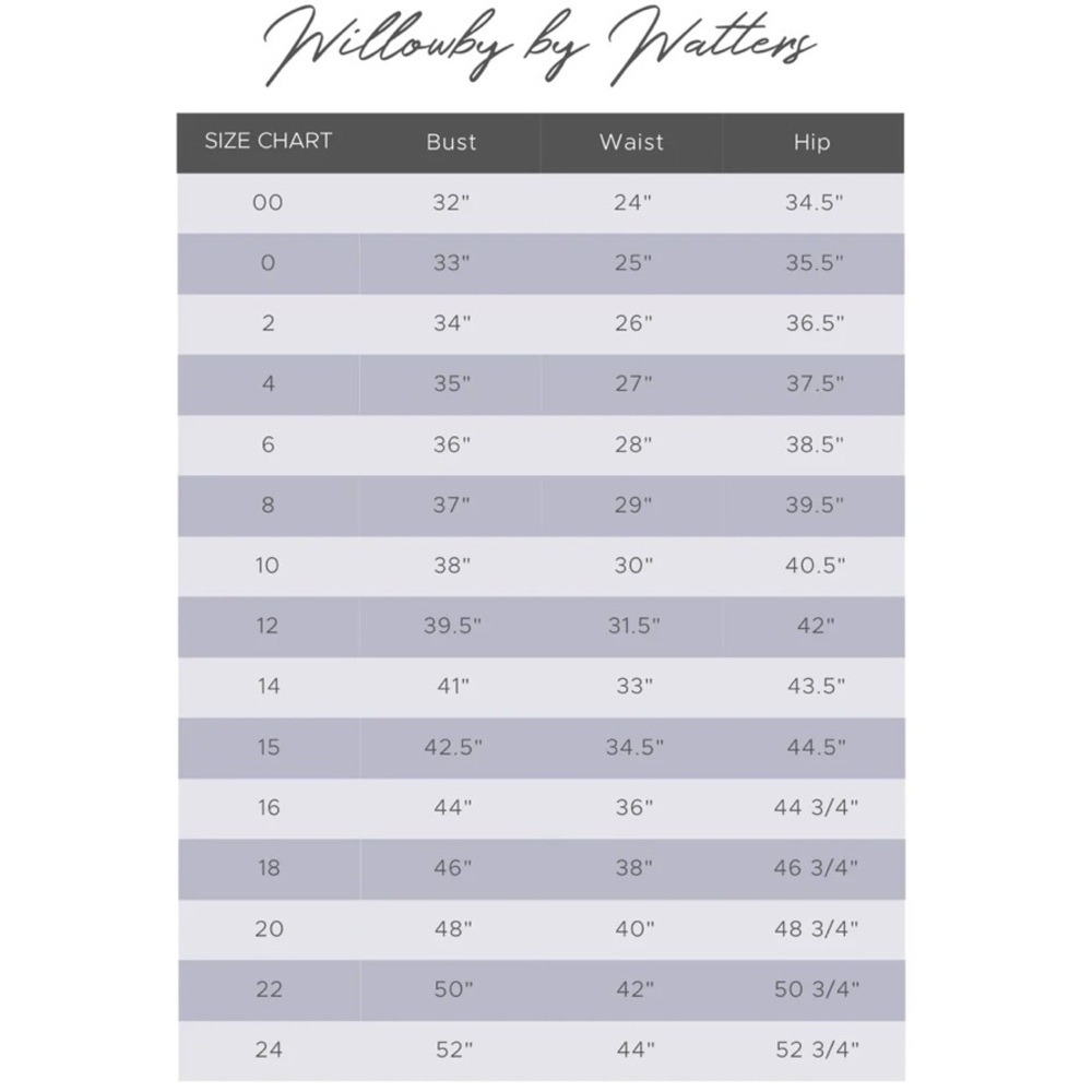 Willowby by Watters Aileene Wedding Dress - Picture 15 of 15